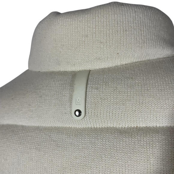 Mackage Women's Off-White Puffer Cashmere Wool Jacket - Picture 12 of 16